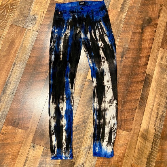 HUDSON Midrise Nico Octavia Tie Dye Jeans - Picture 3 of 8